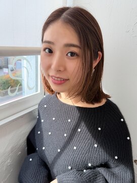 ロイズ 自由が丘(Roys) 【Roys 自由が丘】セミロング/ミディアム/髪質改善/30代40代