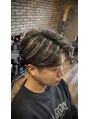 ザック(ZAC) メッシュ×フェザーパーマで色気全開◎【メンズパーマ】