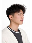 ツーブロック刈り上げショート爽やか短髪