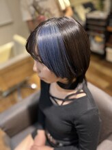 フリーダム 千種店(Freedom)&nbsp;ウルフカット×デザインカラー