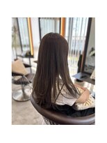 クレイン バイ パプスドコワフュール 宝塚中山寺(Crane by Pap'sde coiffeur) 透け感オリーブベージュ♪