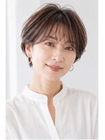 ヘアアンドメイク アース 入間店(HAIR&MAKE EARTH) ふんわり小顔ショートヘア