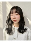 巻いても可愛いローレイヤー×地毛風カラー【高円寺 未羽＊゜】
