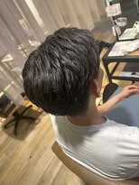 パプスアン(Pap's un)&nbsp;ツーブロックスタイル