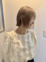 モト 船橋(moto)&nbsp;透明感ミルキーベージュ小顔ボブ【京成船橋】