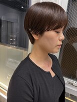 モンルル プル(mon loulou + plus)&nbsp;ショートカット、ハンサムショート、耳掛けショート
