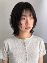 トリッカ シブヤ(TRICCA SHIBUYA)&nbsp;ボブウルフ/ハイレイヤー/暗髪カラー/ニュアンスヘア/小顔カット