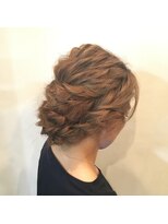 ブレス ヘアアンドスパ 湘南台(bless hair spa)&nbsp;編み込みアレンジ