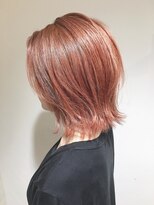 エイト 溝の口店(EIGHT) 【EIGHT溝の口】お客様スタイル_デザインカラー切りっぱなしボブ