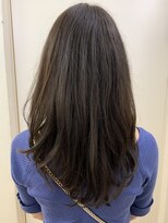 パティオン(PATIONN)&nbsp;グレージュカラーでツヤ髪に☆カットは整えてレイヤーを入れて！