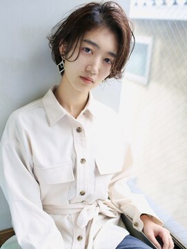 バース(BIRTH) 天神【BIRTH】前下がりショート×外国人風パーマ　3