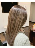 ナチュラル版のエアタッチバレイヤージュ