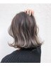 【脱白髪染めメンテナンス】追加ハイライトカラー＋Aujua 4step TR ￥13200
