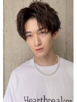 ロンド ロビン 栄(Lond robin)&nbsp;【Lond robin】高瀬慎也　センターツイスパニュアンスパーマG