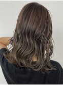 グレージュハイライト