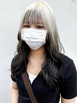 マジコ 下北沢本店(Magico) ダブルカラーミルクティーベージュカラーケアブリーチハイトーン