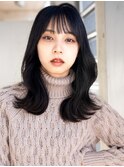池袋美容室HOLON【黒髪くびれヘア】