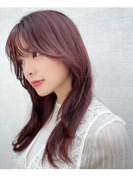 美容室 パルス 静岡鷹匠店(PALS) ピンクグレージュ