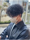 大人の波巻きセンターパート