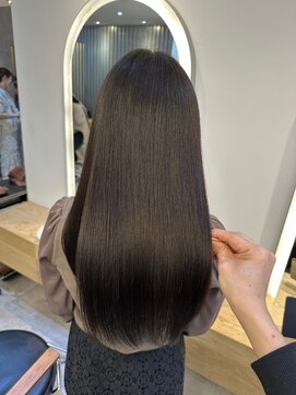 ジーナ 西荻窪(Zina) 髪質改善＊暗髪ショコラアッシュ＊美髪【CELINE 西荻窪】