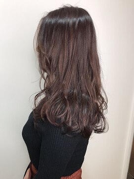 キャパサウス 春日 大野城店(CAPA south) オータムピンクブラウン　ニュアンスパーマ　顔周りレイヤー