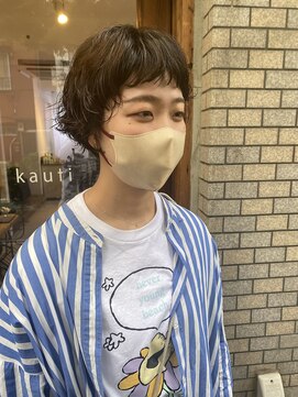 カウチ(kauti) ぐしゃっとパーマ