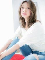 アルバハナレ 横浜(αlba HANARE) 関内/髪質改善/極細ハイライトカラー×韓国風エギョモリa