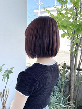 ヘアー ホスピタル ソアン(hair hospital soan) ラベンダーブラウン☆ボブ