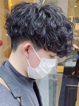 フィフス 栄(fifth) 波巻きパーマツイストパーマメンズマッシュ波巻きスパイラル栄駅