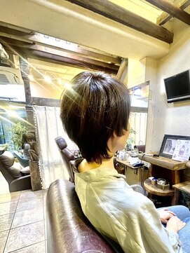 アックスピュア(axe pure) 大人のマッシュウルフスタイル