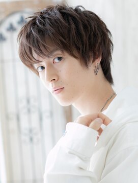 メンズヘア ビーセカンド 草加店(MENS HAIR B-2) ラフさと重さを演出ニュアンス感ハイトーンカラーヘアR草加