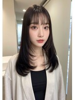 ドロシー 郡山桑野店(Dorothy)&nbsp;イメチェンハッシュカットフルバング似合わせレッドブラウン