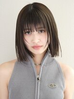 ミンクス 銀座店(MINX)&nbsp;似合わせ イメチェンヘアスタイル ハッシュカット フルバング