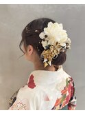#卒業式ヘア