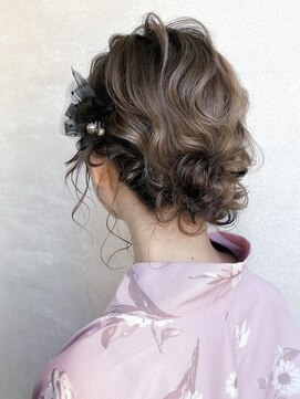 アプローズ(applause.) シンプルに可愛い浴衣アレンジ