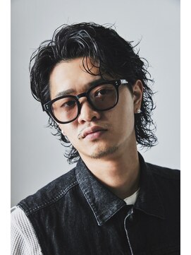 ソリズ ヘア クルー 池袋(SOLIZ HAIR CREW) ダークアッシュ/ニュアンスパーマ/韓国マッシュ[池袋駅/理容室]