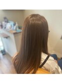シンプルハイトーンストレート