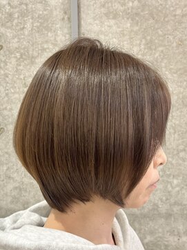 アヤラグランスパ 船橋店(AyaLA GRAN SPA) 【福田隆晃】ショートヘア/髪質改善カラー/透明感ベージュ