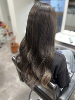 アンク クロス 関内店&nbsp;ダークグレージュ×インナーエクステ【mifuyu】