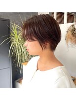 オレンジ(orange)&nbsp;【大嶋】前髪長めのショートスタイル