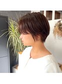 【大嶋】前髪長めのショートスタイル
