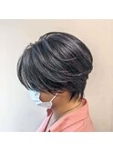 スタイリング楽ちん♪大人カッコいいハンサムショート