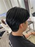 《ダウンパーマ》+カット+炭酸クレンジング+Refa魔法のマイクロバブル