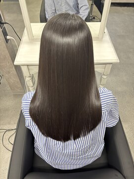 ウル バイ ドット(ulu by dot.) 【かがみ】髪質改善キュアエステ/学生カット