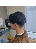 毛流れパーマ