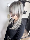 韓国風ロングウルフカット/ハッシュカット/クラゲウルフ