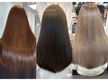 流行デザインカラー×極上トリートメントで唯一無二の美髪へ