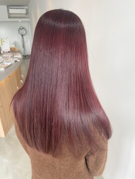 髪質改善ストレートヘア/艶髪