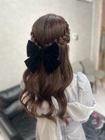 シャルム バイ アローズ 久留米店(CHARM BY AROSE)&nbsp;ヘアセット/ハーフアップ