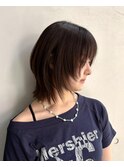 ミディアムレイヤー×ボブ×ウルフレイヤー×前髪あり×横浜